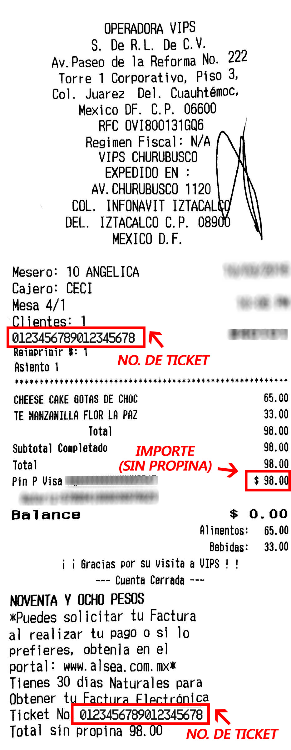 El Portón-facturacion-ticket